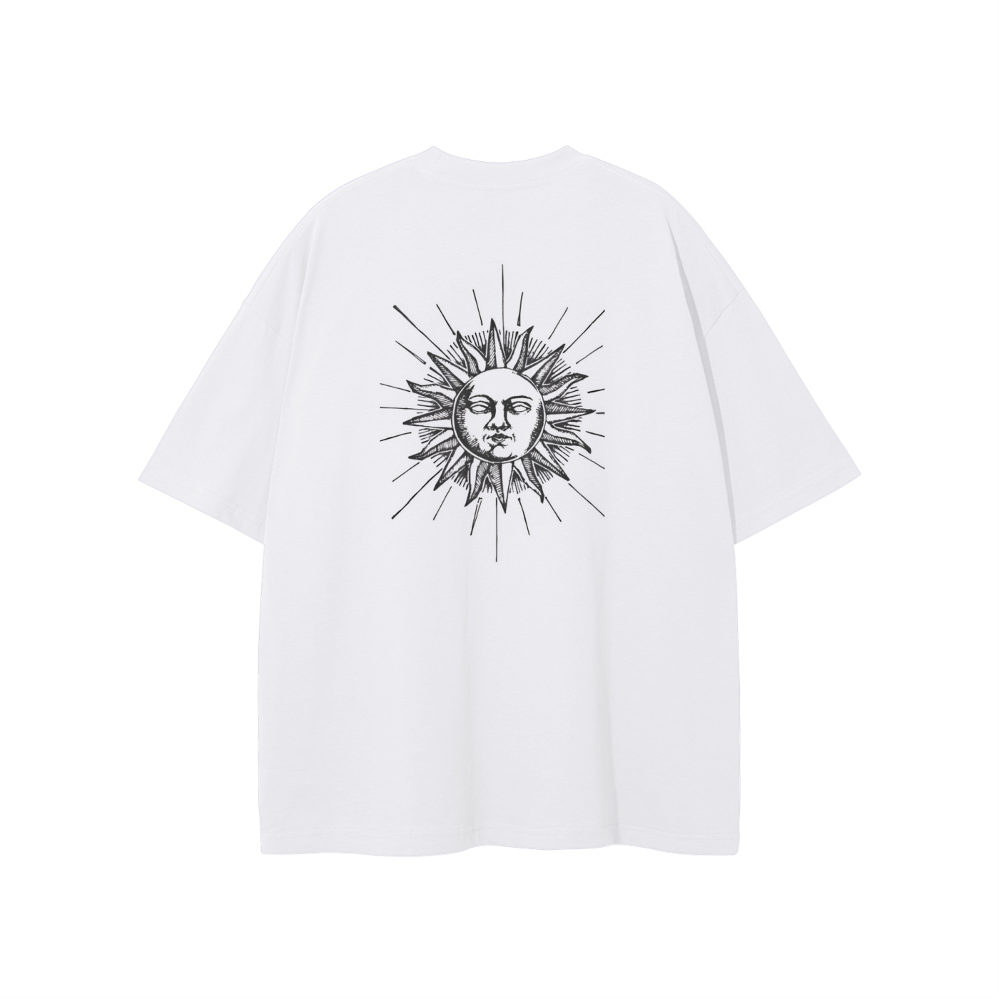 WHITE HEXSIC EXISTENTIAL VICTIM TSHIRT