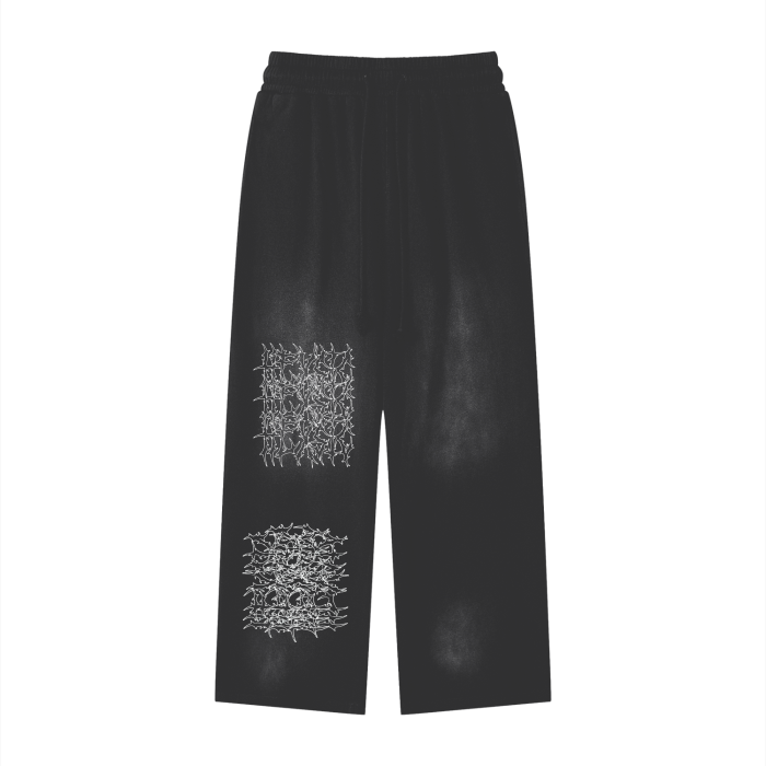 HEXSIC CLASSIC BLACK SWEATPANTS